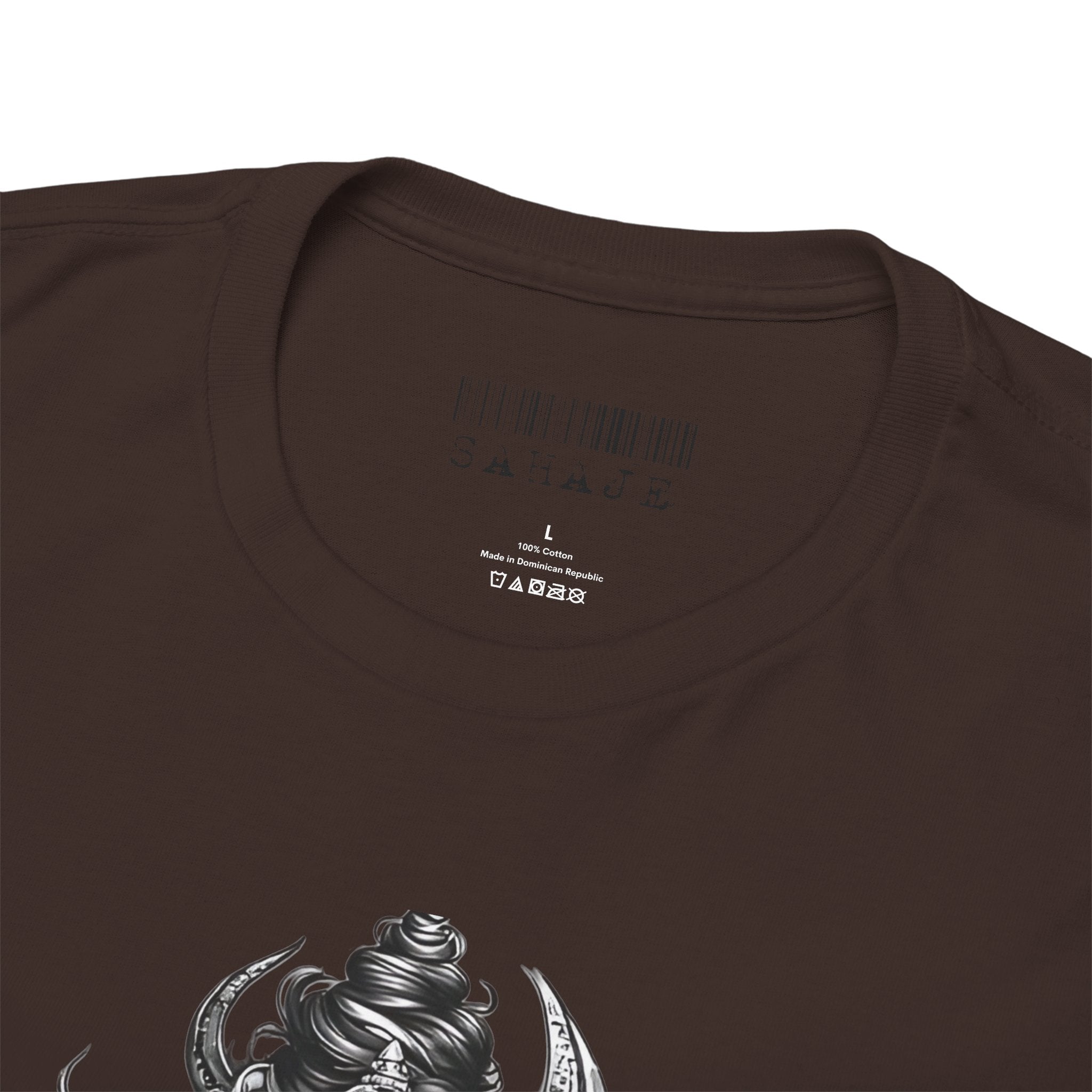 Shiva Portrait Tee — Hindu God Shiva Graphic T-Shirt