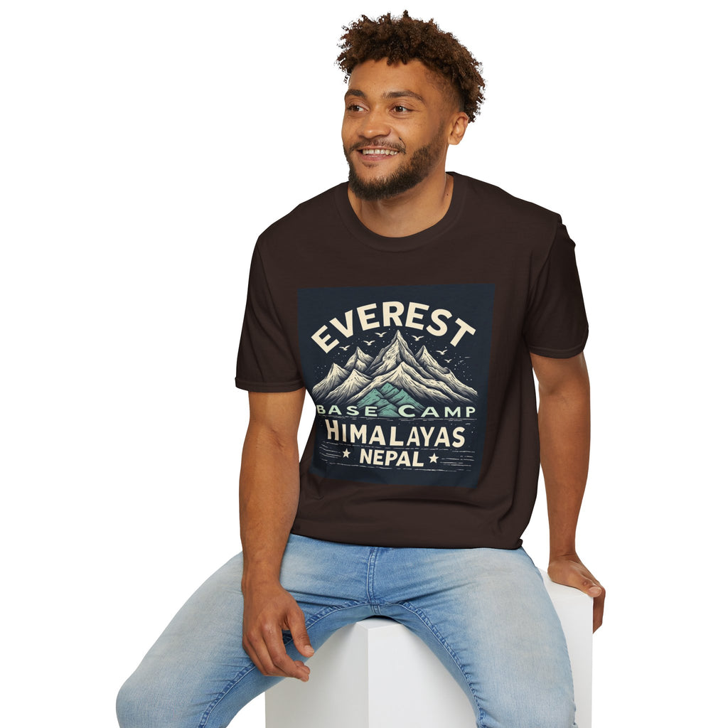 Everest Base Camp T-Shirt – Himalayas Nepal Vintage Mountain Tee