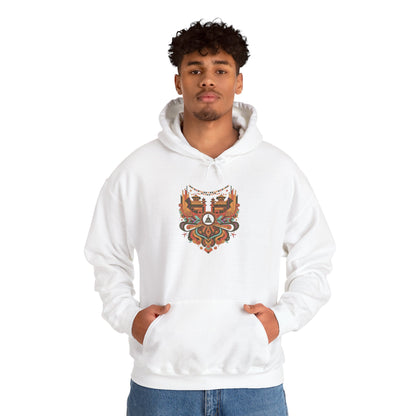 Spiritual Mandala Buddha Hoodie — Colorful Meditation Graphic Sweatshirt