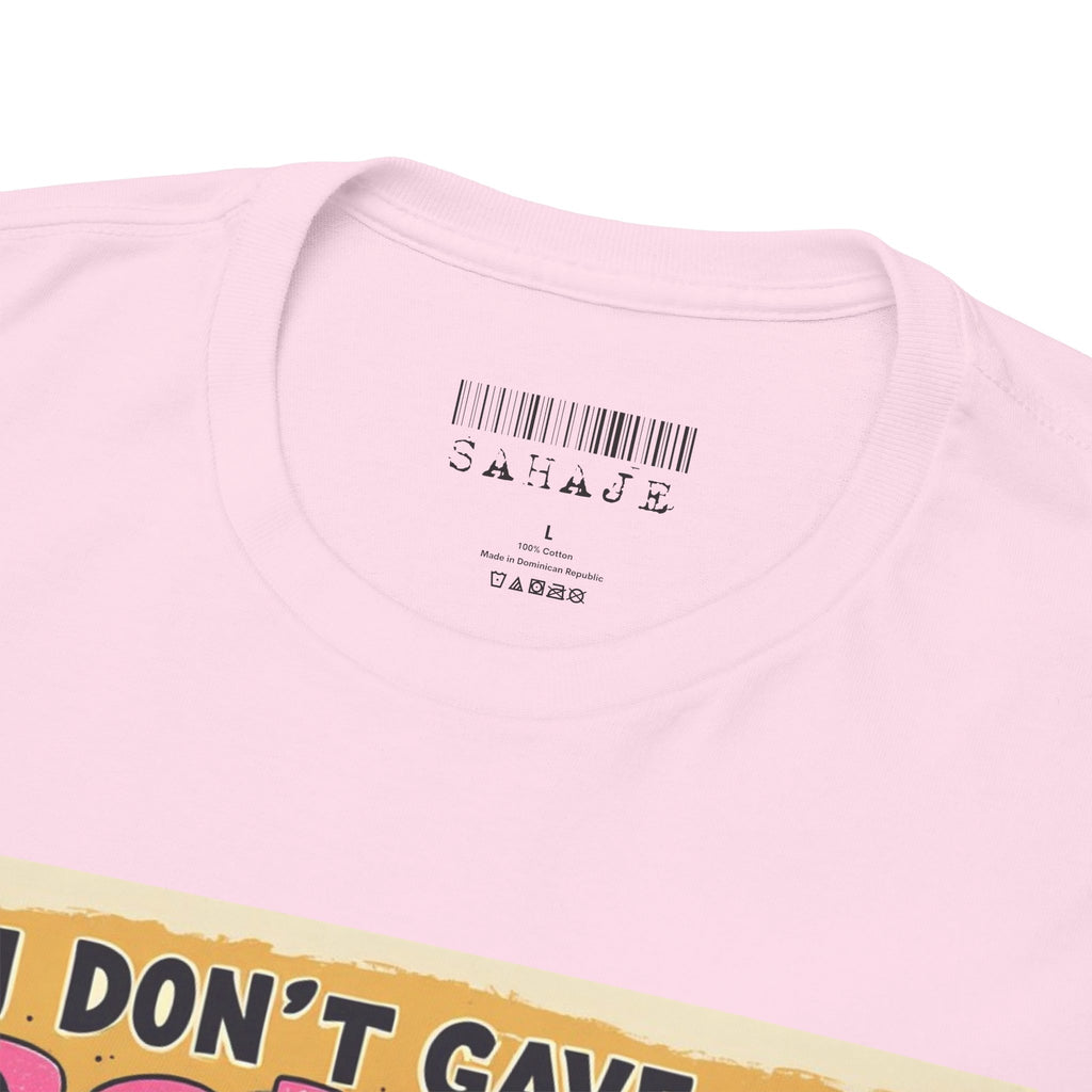 I Don't Give A Snair! Tee — Funny Mouse & Cat Graphic T-Shirt