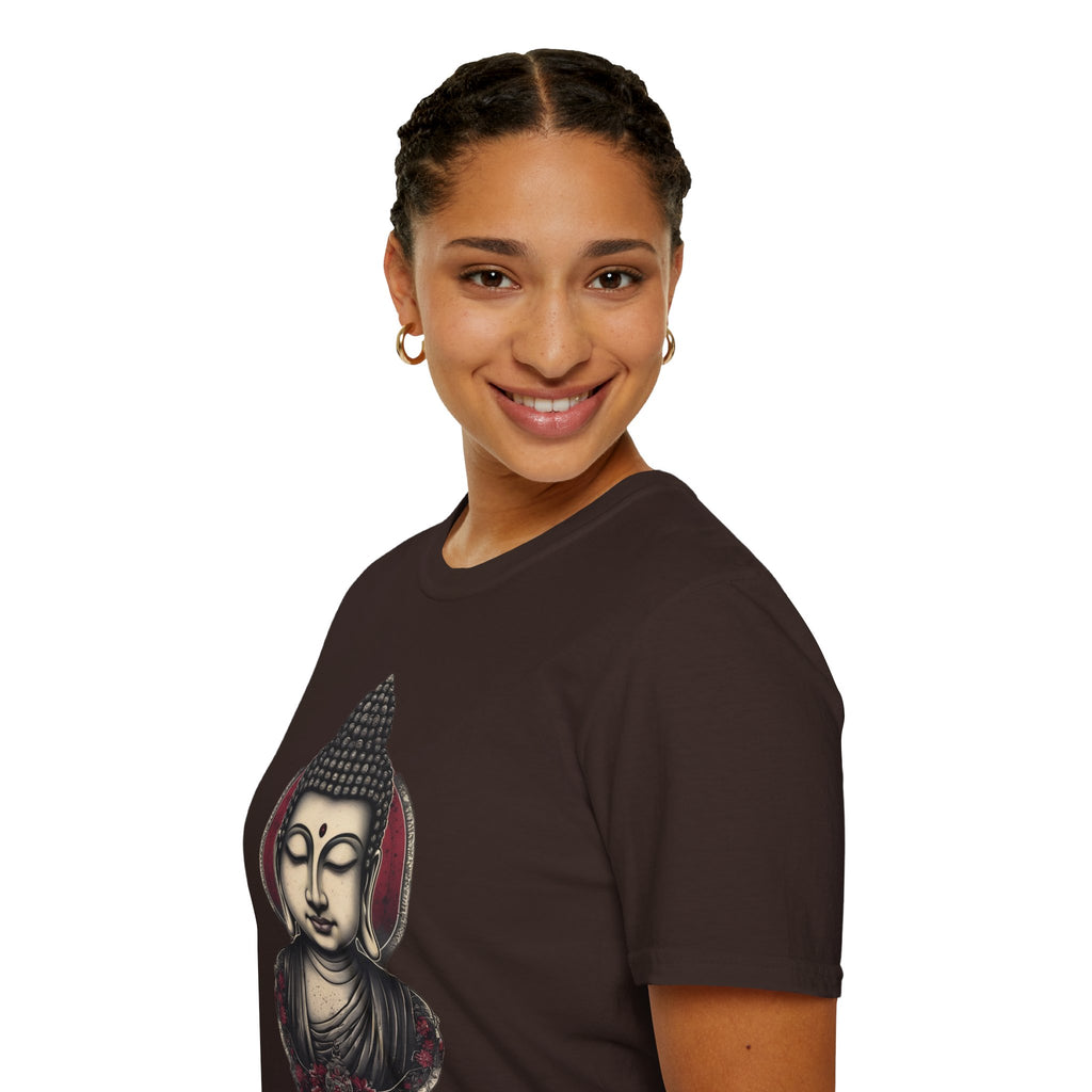 Buddha Portrait T-Shirt — Zen Meditation Graphic Tee