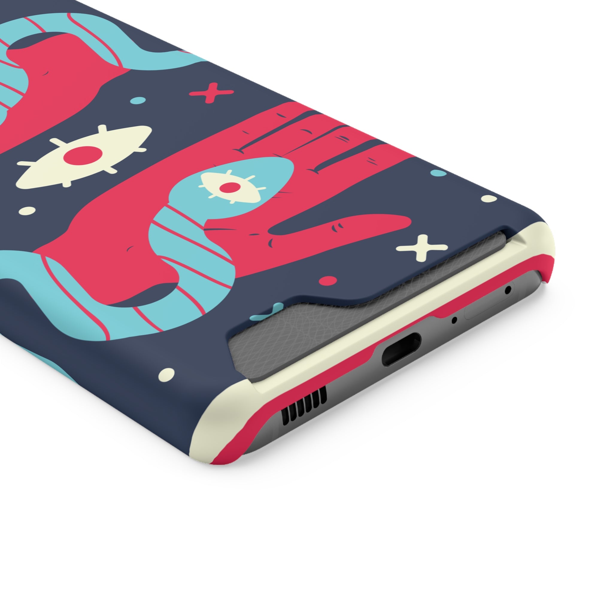 Mystical Phone Case with Card Holder - Boho Chic Style, Unique Design for Everyday Use, Perfect Gift for Creatives, Eye-Catching [...]