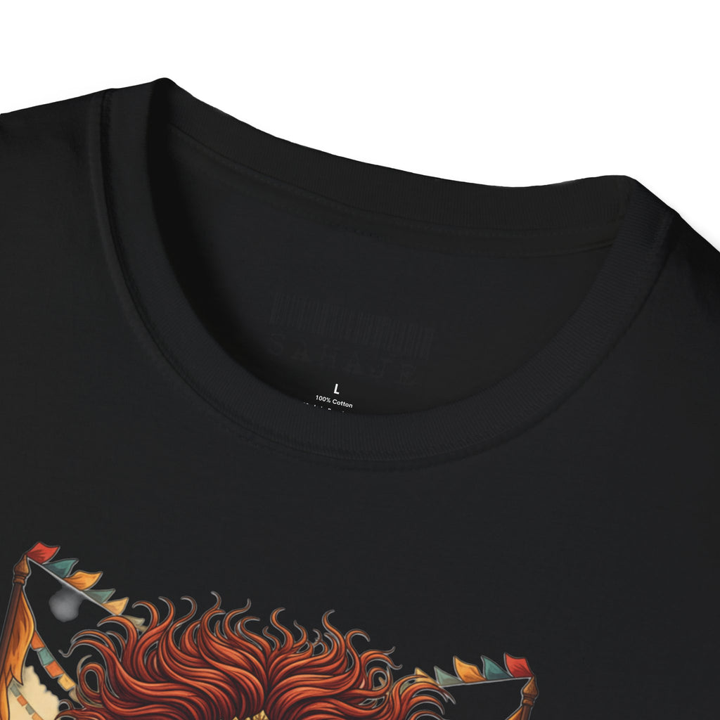 Native Warrior Spirit T‑Shirt — Tribal Dance Illustration