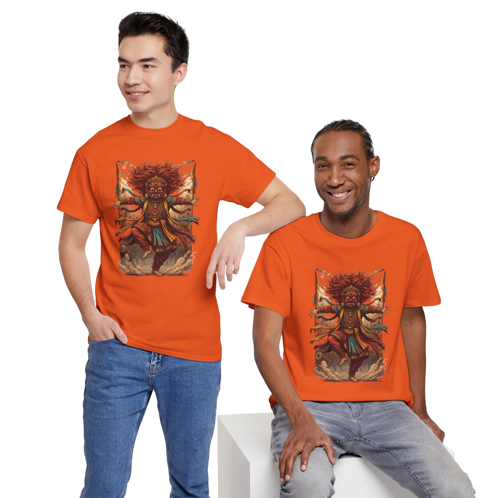 T-Shirt — Tribal Dancer Graphic Tee (Native Spirit Warrior Art)