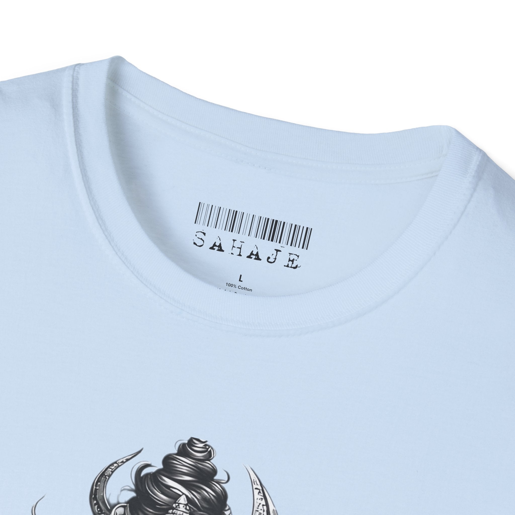 Shiva Portrait T-Shirt – Detailed Hindu Deity Graphic Tee
