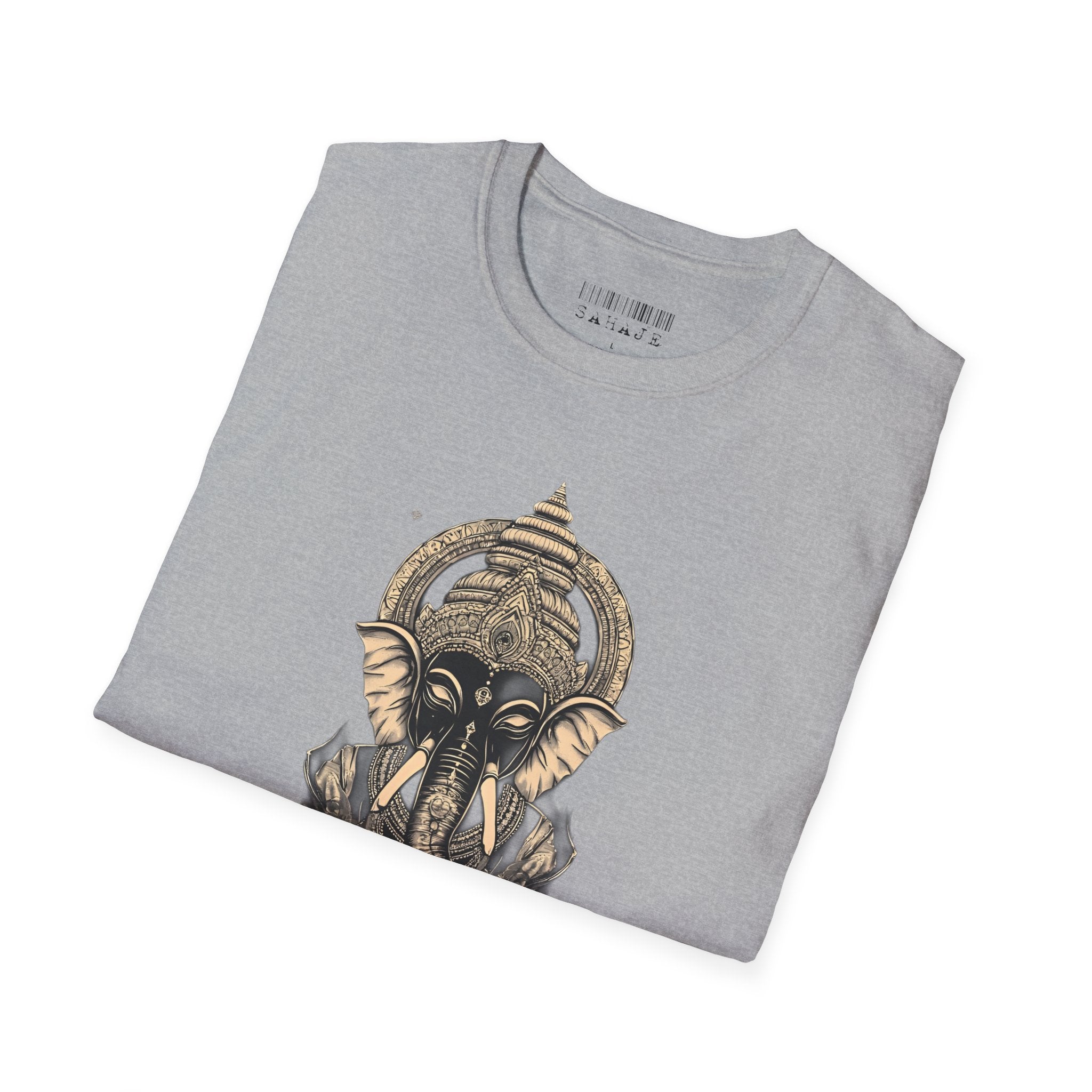 Elephant Mandala T-Shirt — Spiritual Ganesha Graphic Tee