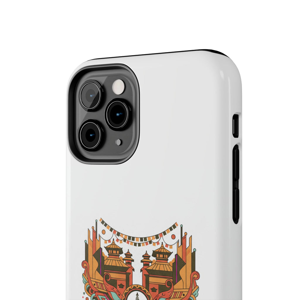 Tough Phone Case — Vintage Temple Mandala Design