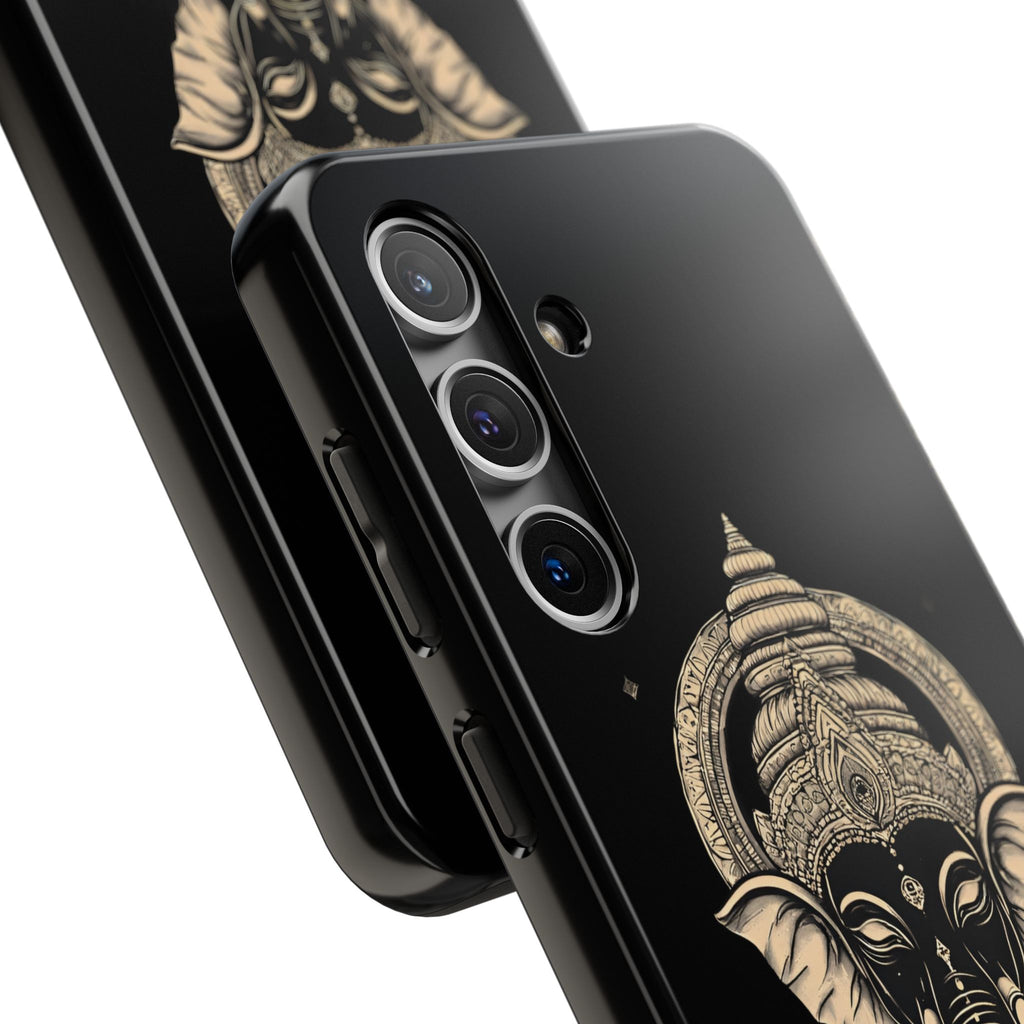 Ganesha Tough Phone Case — Protective Hindu Elephant Design