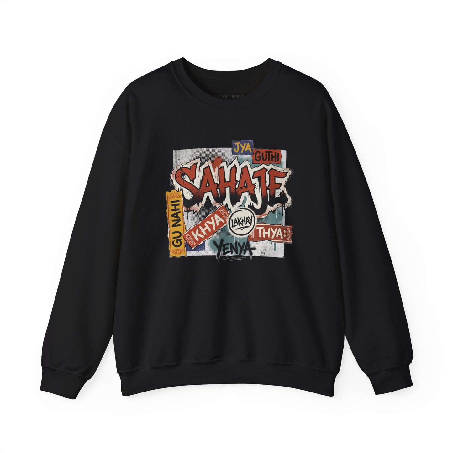 Sahajee Graphic Crewneck Sweatshirt — Urban Tagline Streetwear