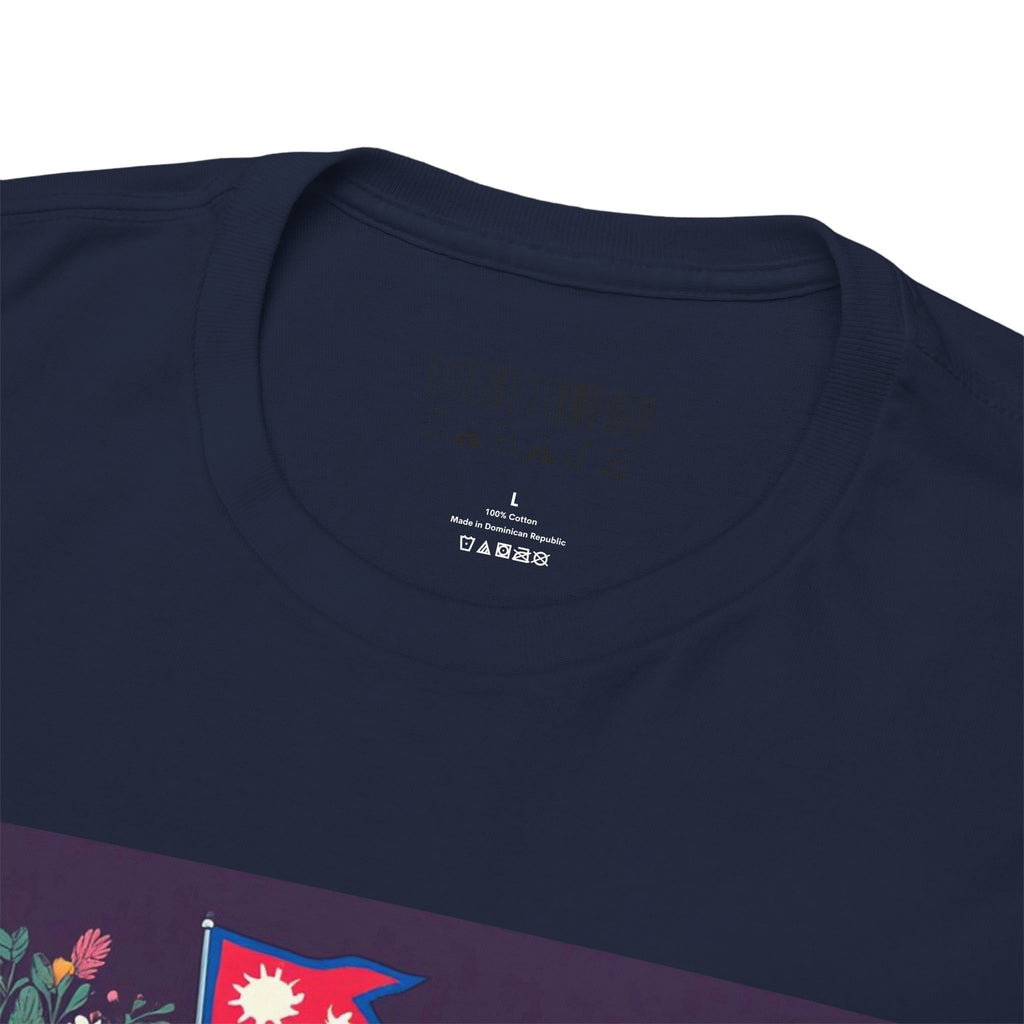 Sahaje Floral Bicycle T‑Shirt