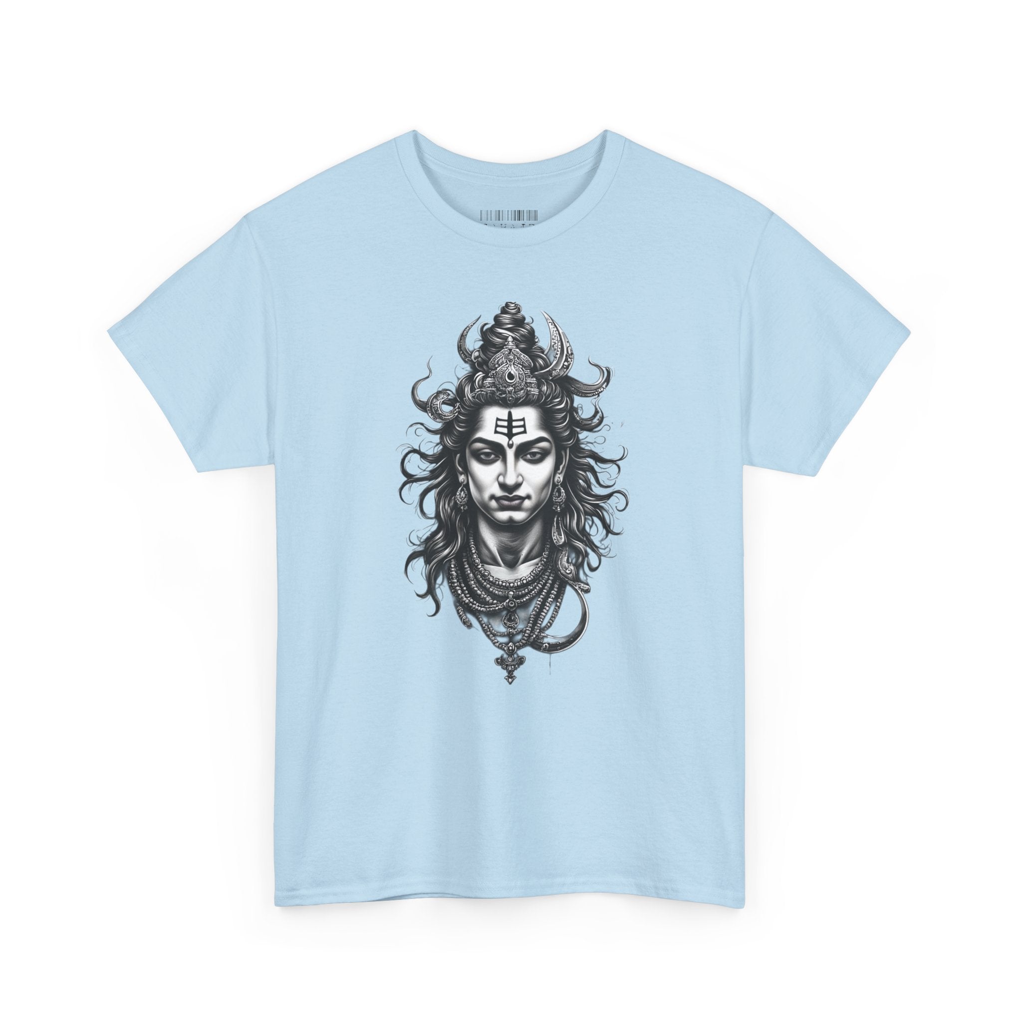 Shiva Portrait Tee — Hindu God Shiva Graphic T-Shirt
