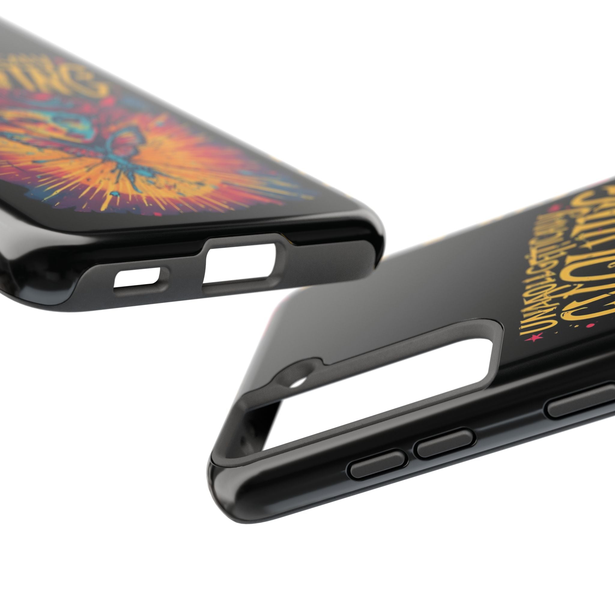 Evolving Butterfly Phone Case — "Unapologetically Evolving" Artistic Protective Case