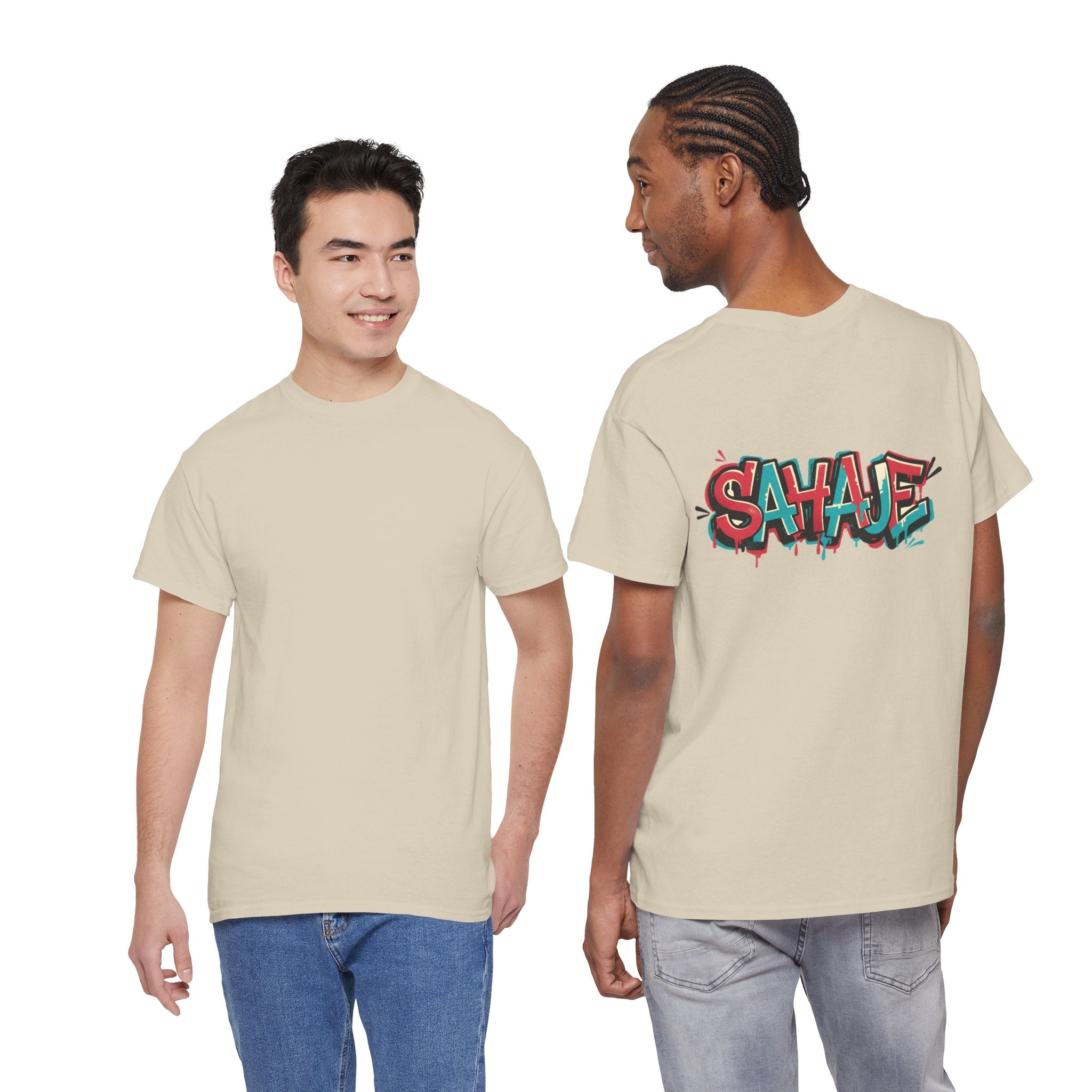 Graffiti "SAVAJE" Tee - Urban Streetwear Graphic T-Shirt