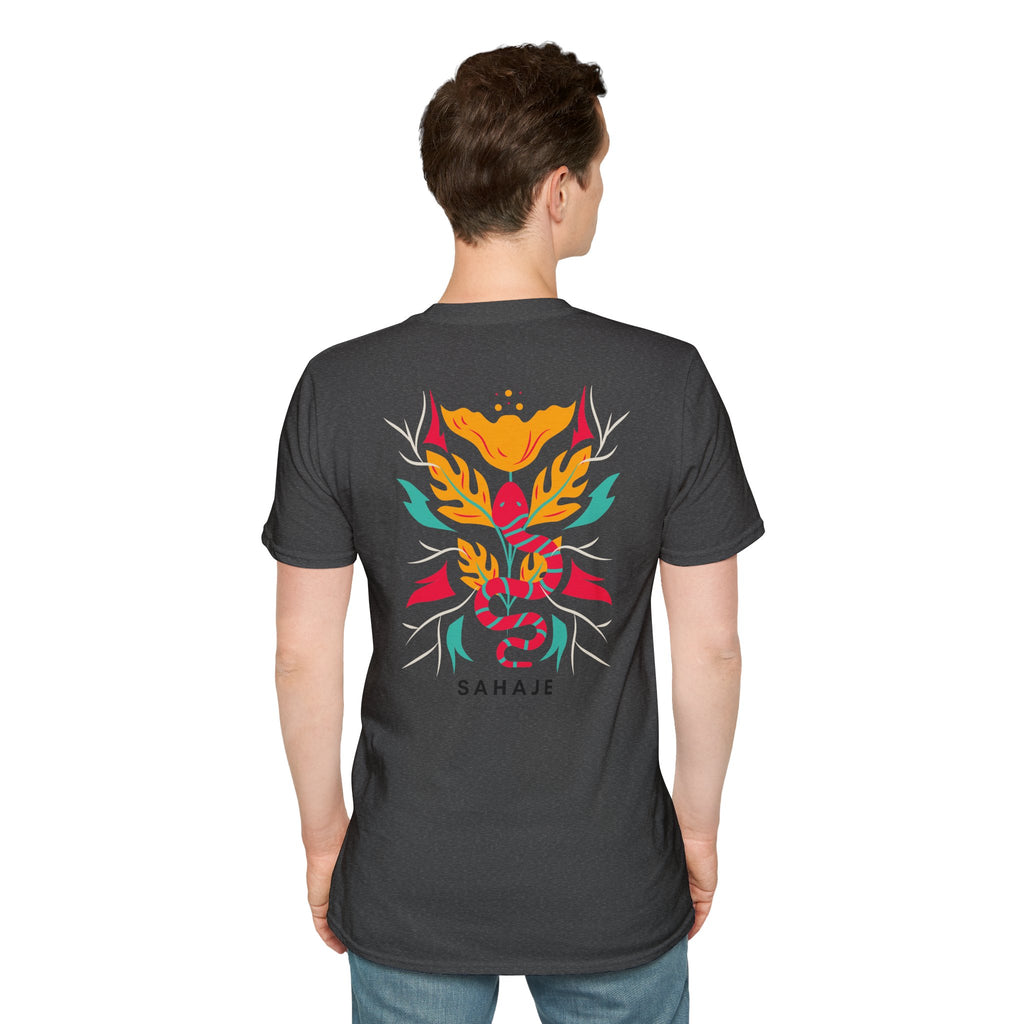 Sahaje Floral Serpent T-Shirt