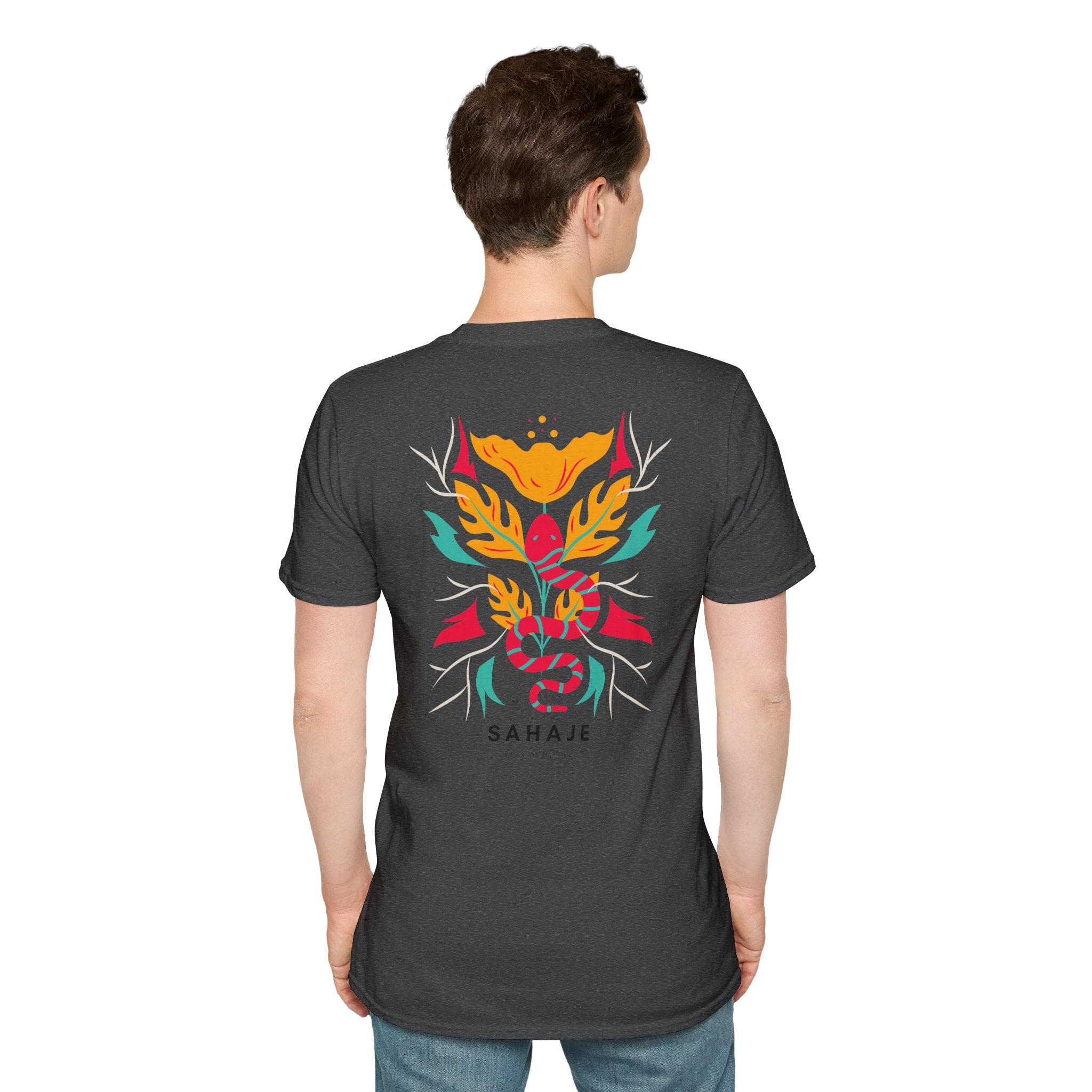 Sahaje Floral Serpent T-Shirt