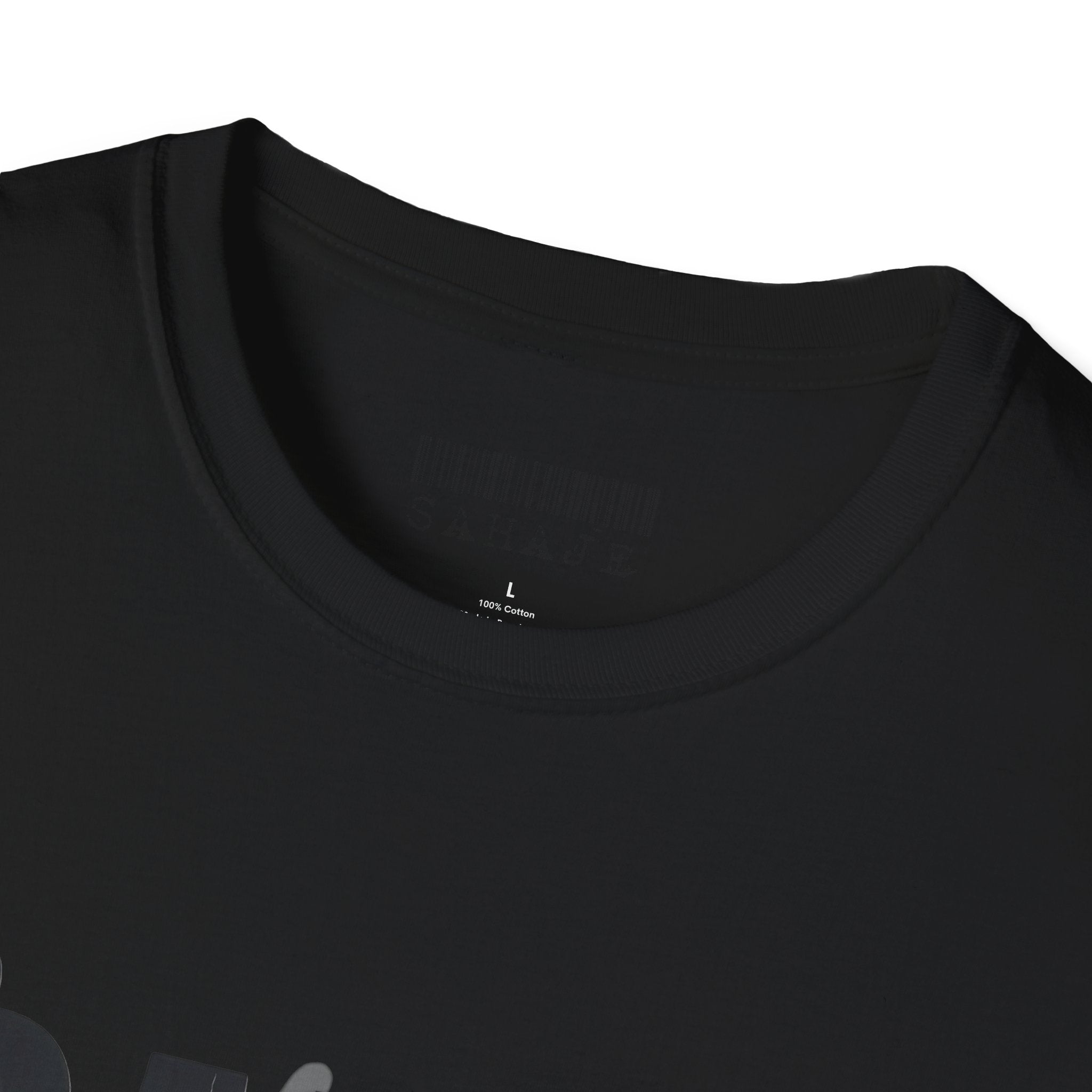 Saurus Graphic T-Shirt — Retro Block Lettering with Snake Illustration