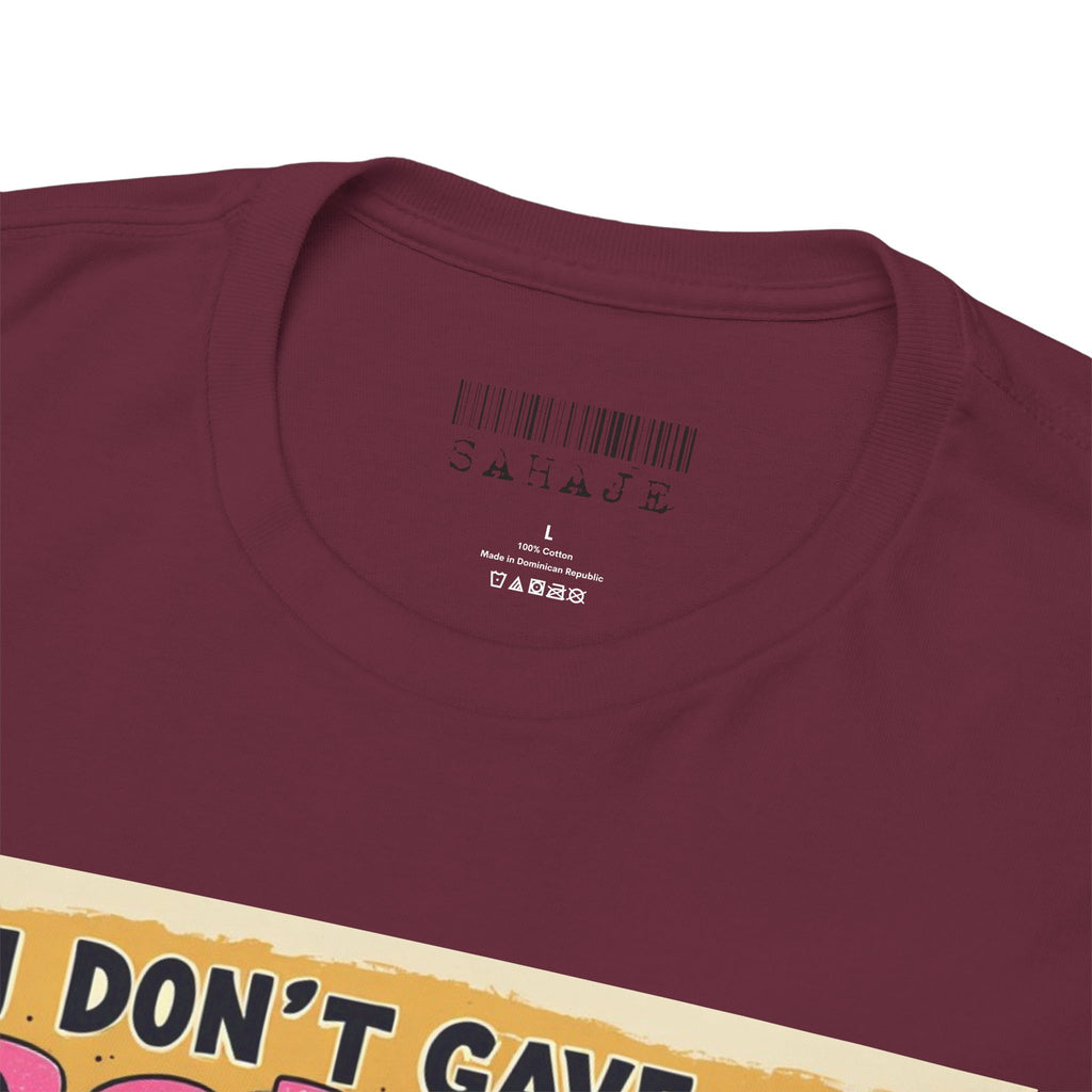 I Don't Give A Snair! Tee — Funny Mouse & Cat Graphic T-Shirt