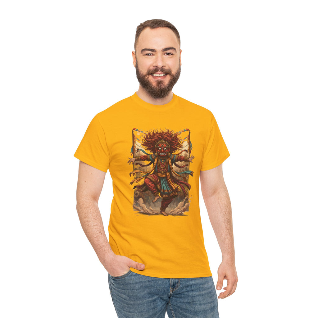 T-Shirt — Tribal Dancer Graphic Tee (Native Spirit Warrior Art)