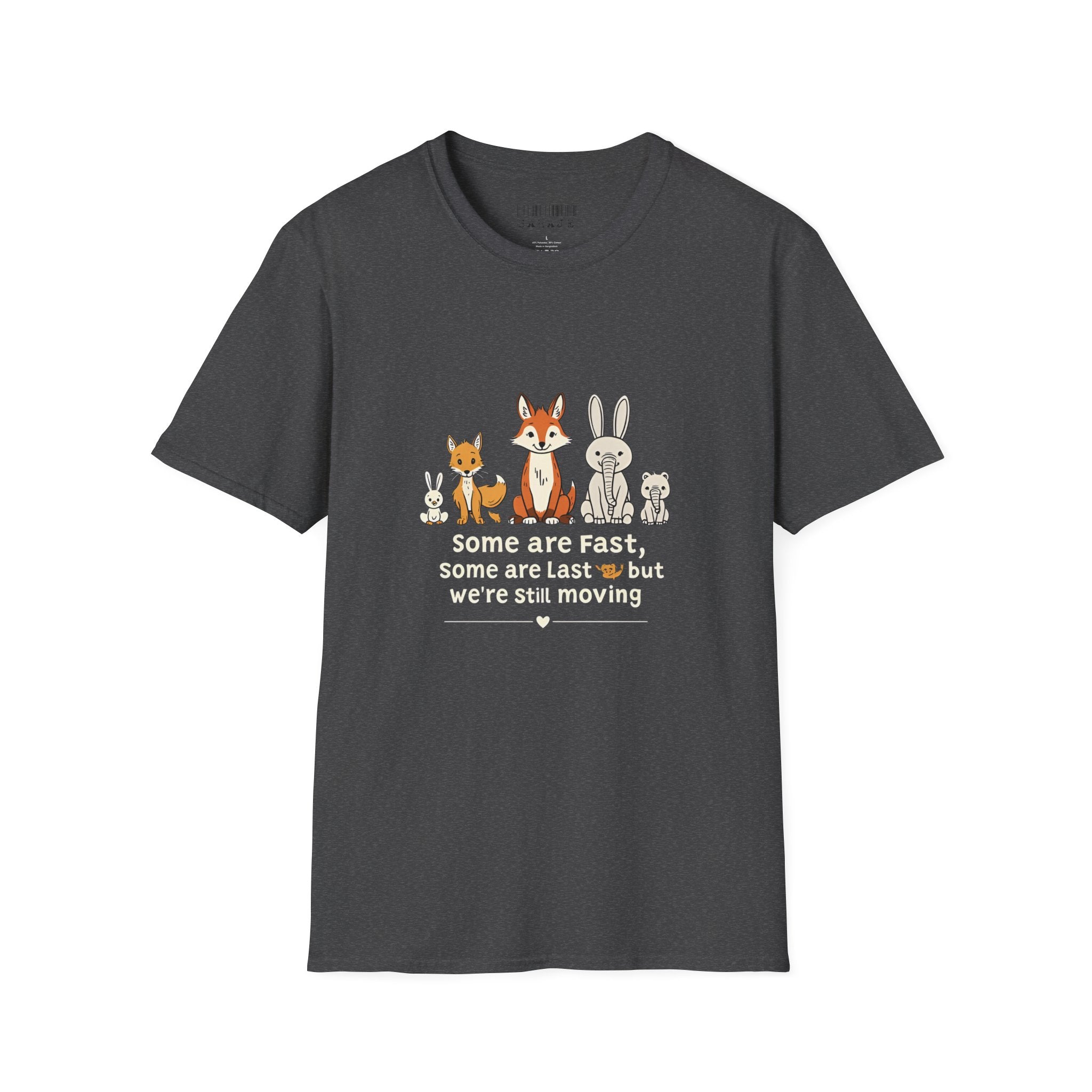 Woodland Friends T-Shirt — Cute Fox, Bunny & Squirrel Graphic