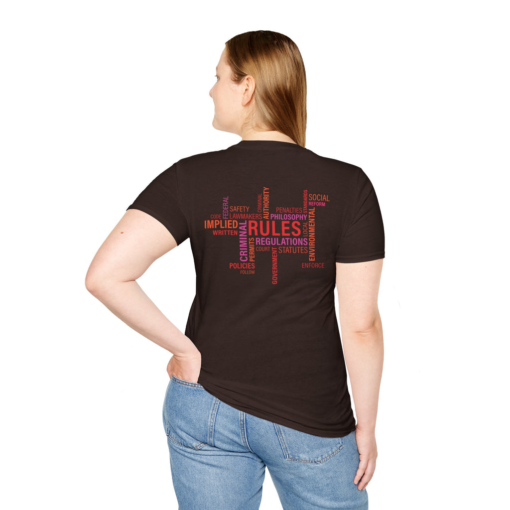 Ice Cream Twist T-Shirt — Colorful Swirl Back Print (Sahaje)