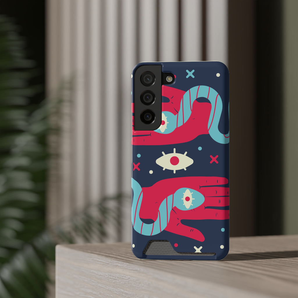 Mystical Phone Case with Card Holder - Boho Chic Style, Unique Design for Everyday Use, Perfect Gift for Creatives, Eye-Catching [...]