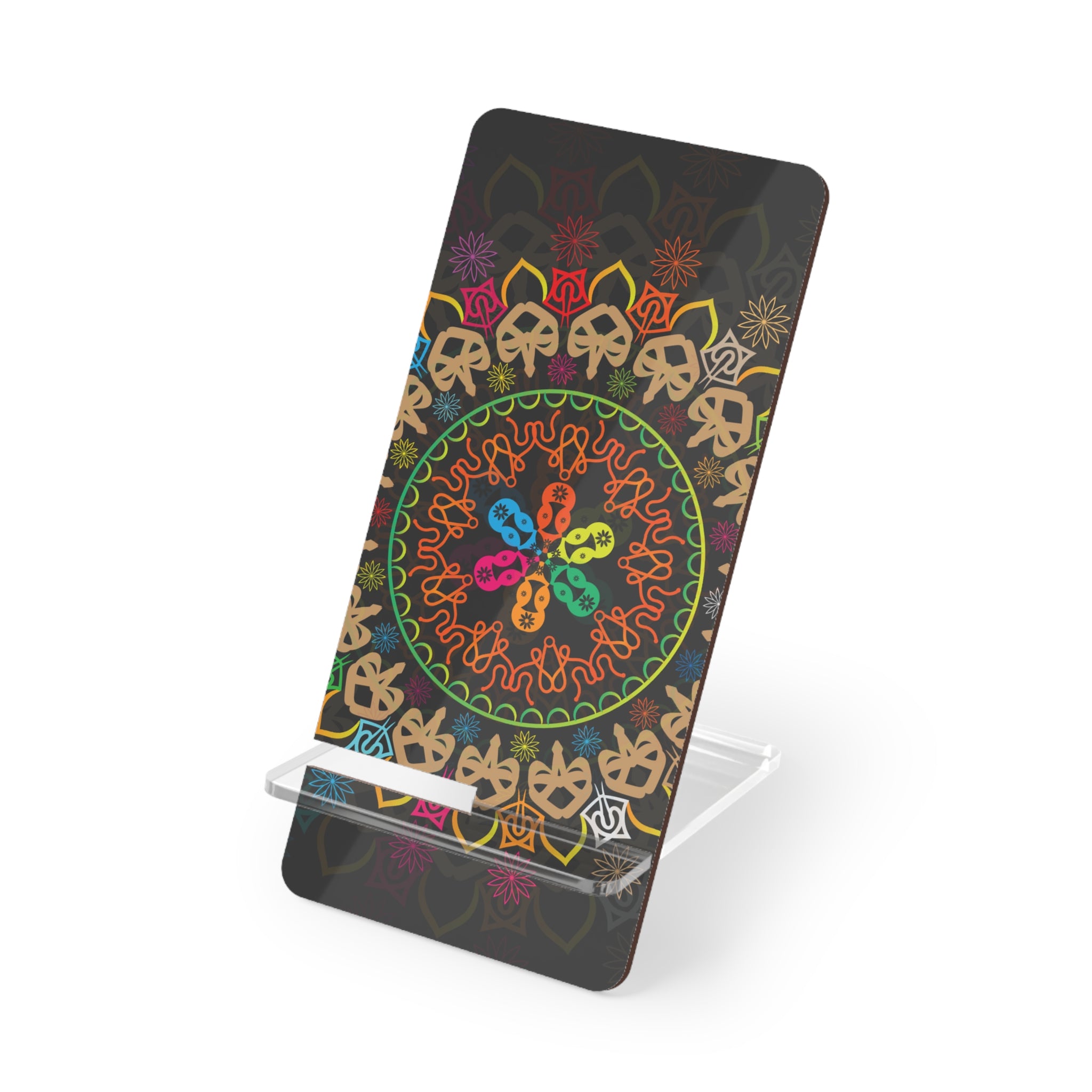 Colorful Phone Stand, Vibrant Smartphone Holder, Perfect for Desk Organization, Unique Gift for Tech Lovers, Stylish Display Stand