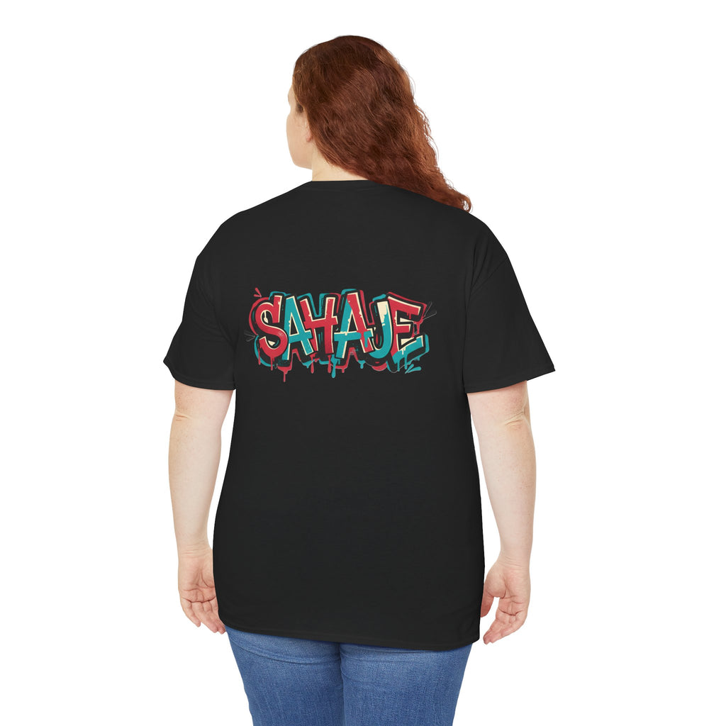Graffiti "SAVAJE" Tee - Urban Streetwear Graphic T-Shirt