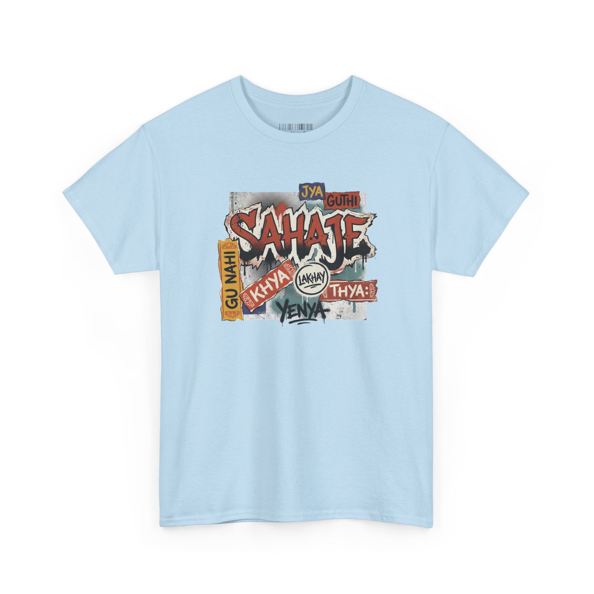 Shahje Graffiti Logo Tee - Urban Retro Streetwear T-Shirt