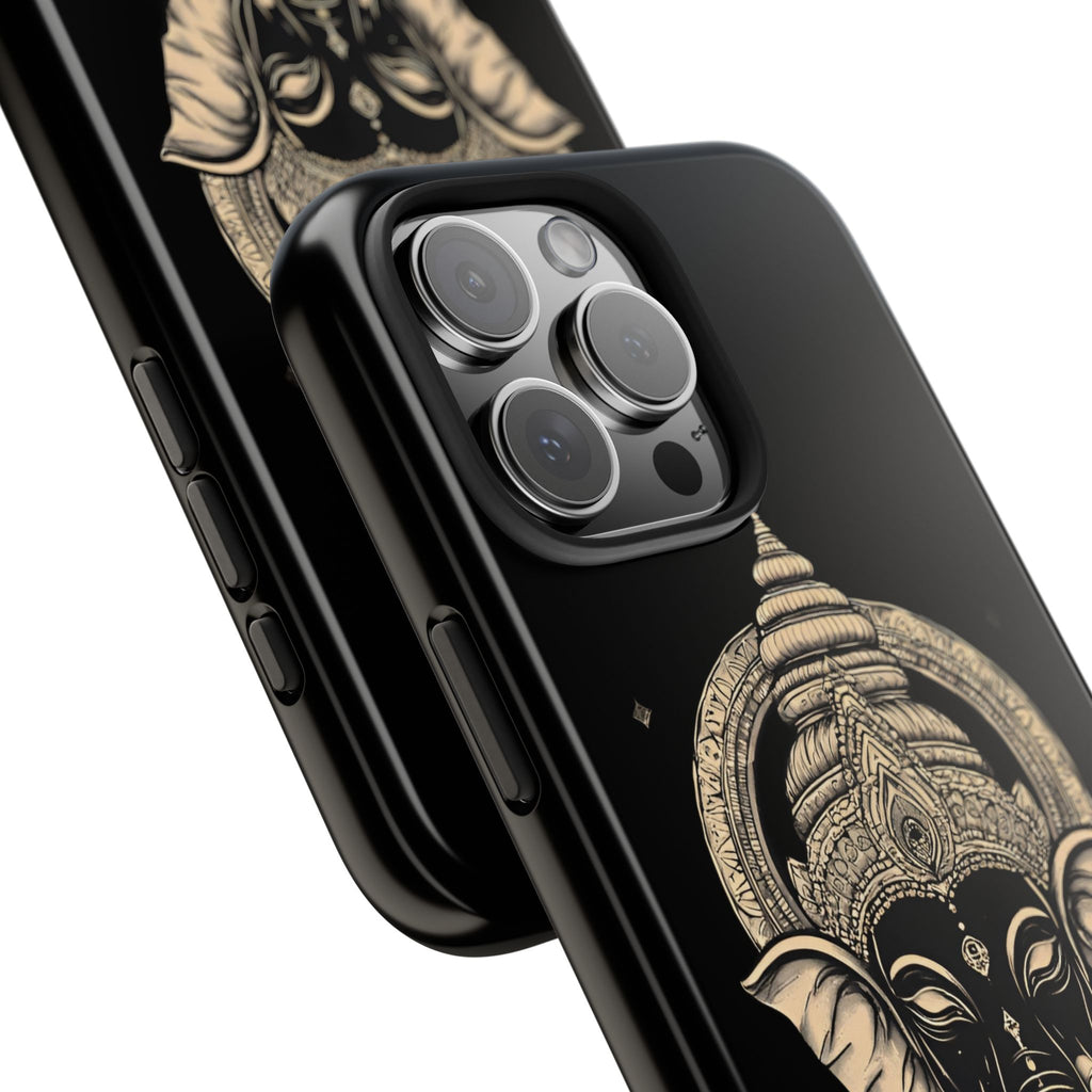 Ganesha Tough Phone Case — Protective Hindu Elephant Design