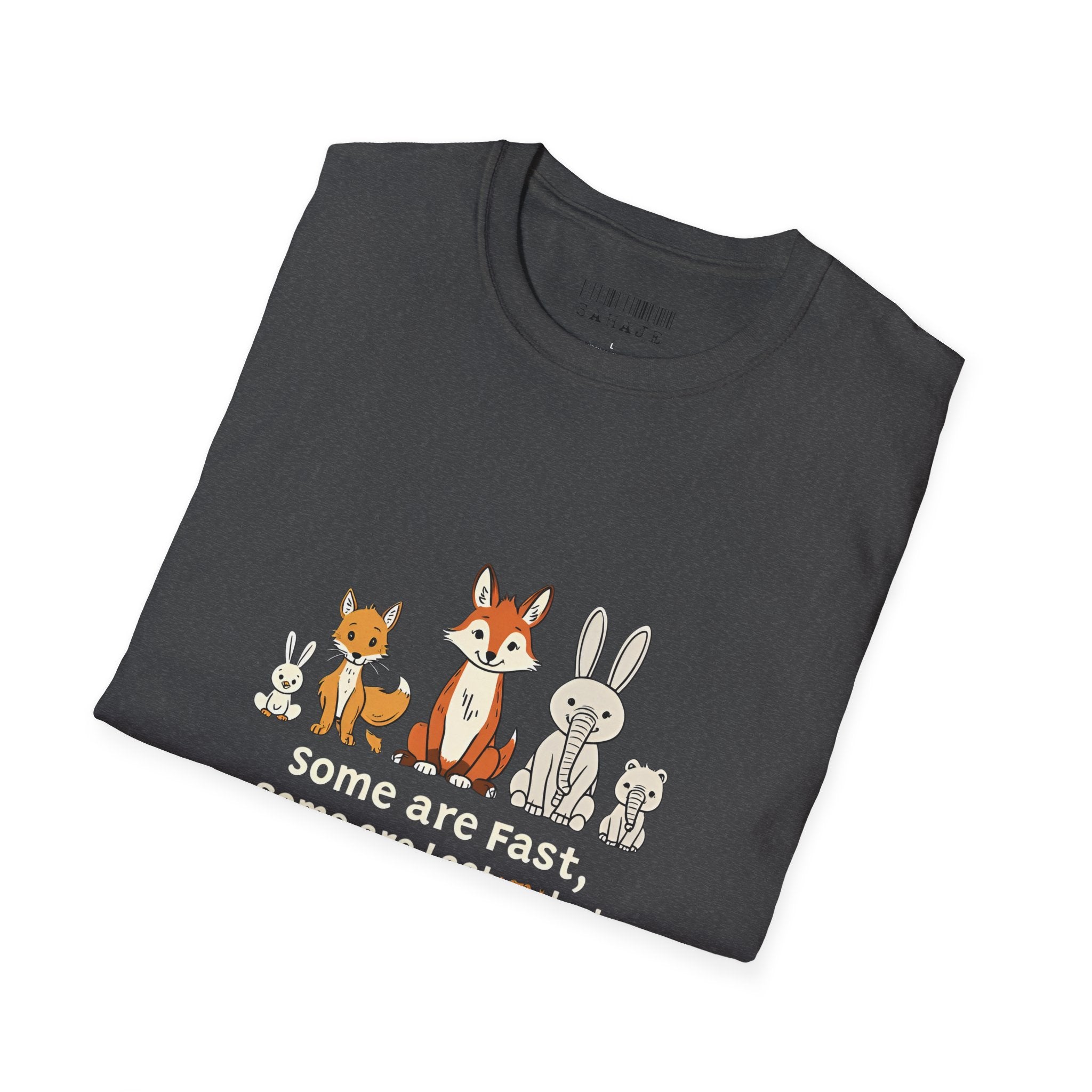 Woodland Friends T-Shirt — Cute Fox, Bunny & Squirrel Graphic