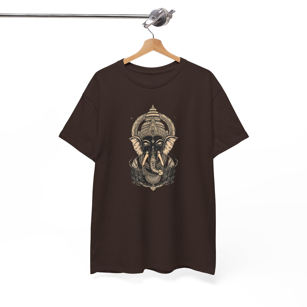 Elephant Mandala T‑Shirt — Spiritual Ganesha-Inspired Graphic Tee