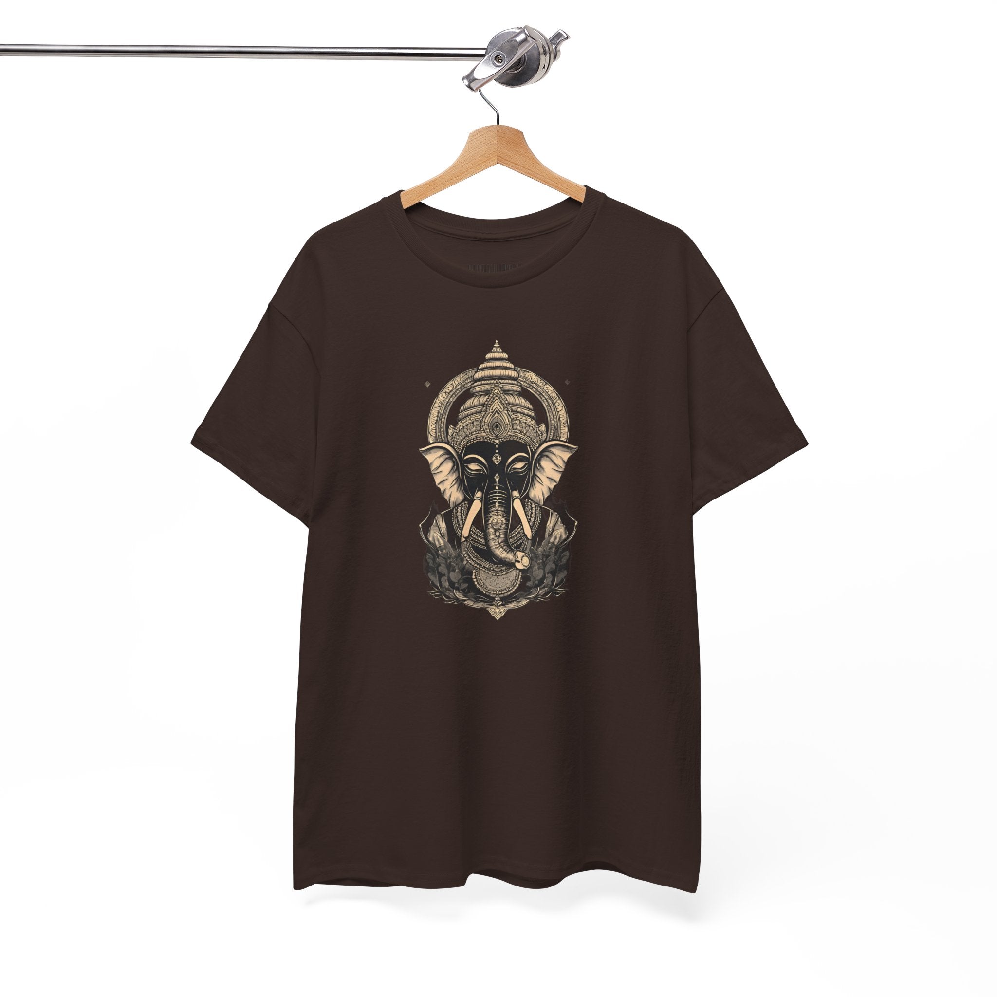 Elephant Mandala T‑Shirt — Spiritual Ganesha-Inspired Graphic Tee