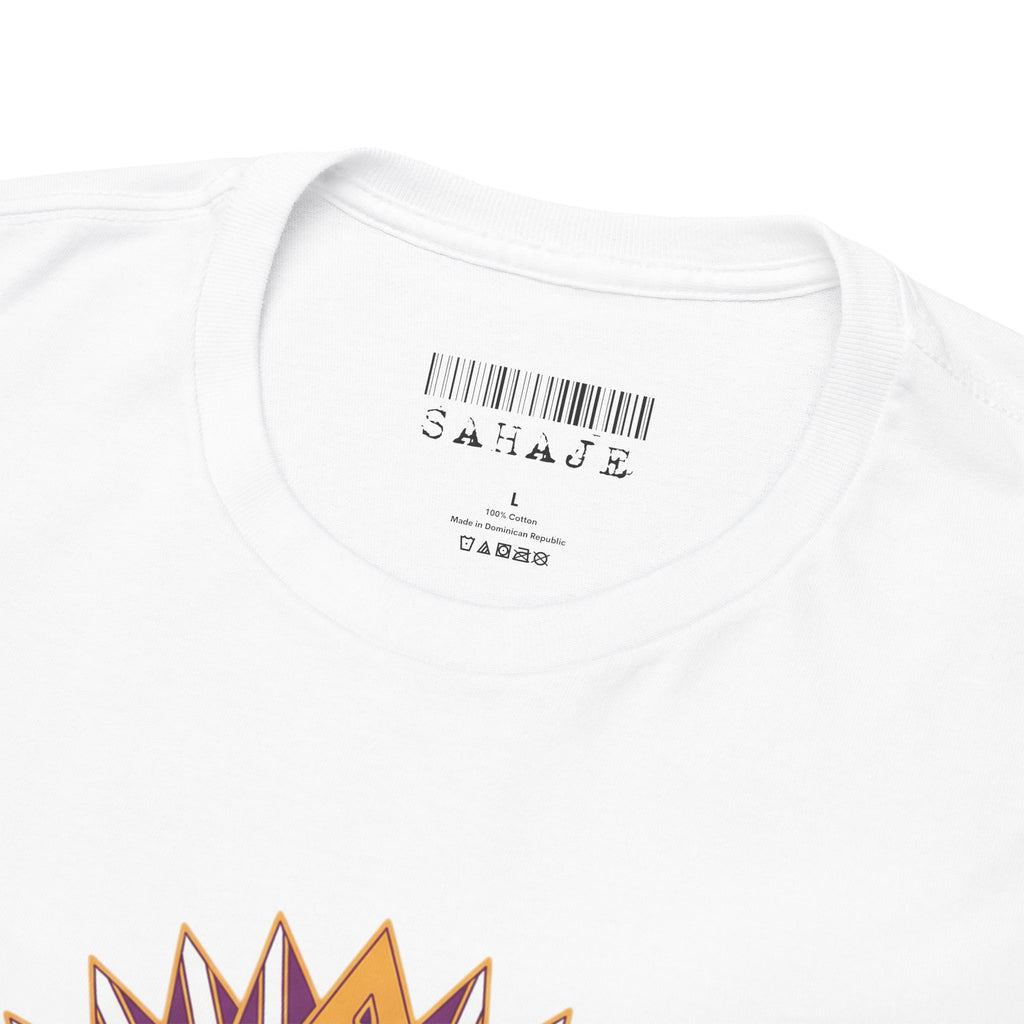 Spiritual Goddess Sun Mandala Tee — Colorful Boho Yoga T‑Shirt