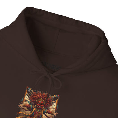 Mystic Sunflower Spirit Hoodie — Boho Meditation Floral Graphic Sweatshirt