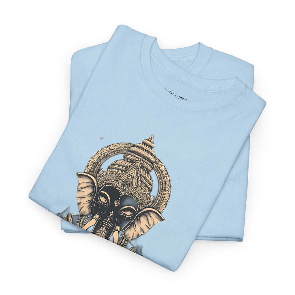 Elephant Mandala T‑Shirt — Spiritual Ganesha-Inspired Graphic Tee