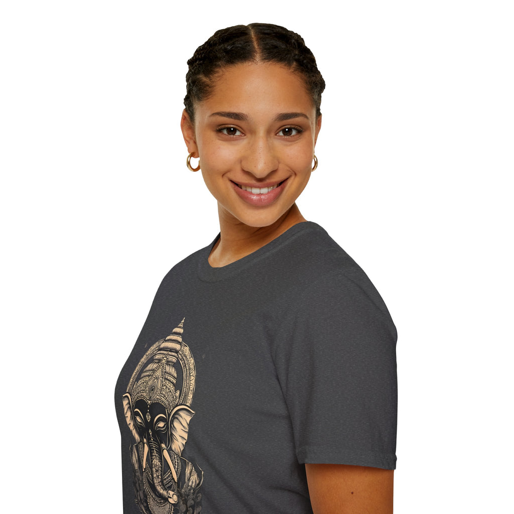 Ganesha Elephant Graphic T-Shirt