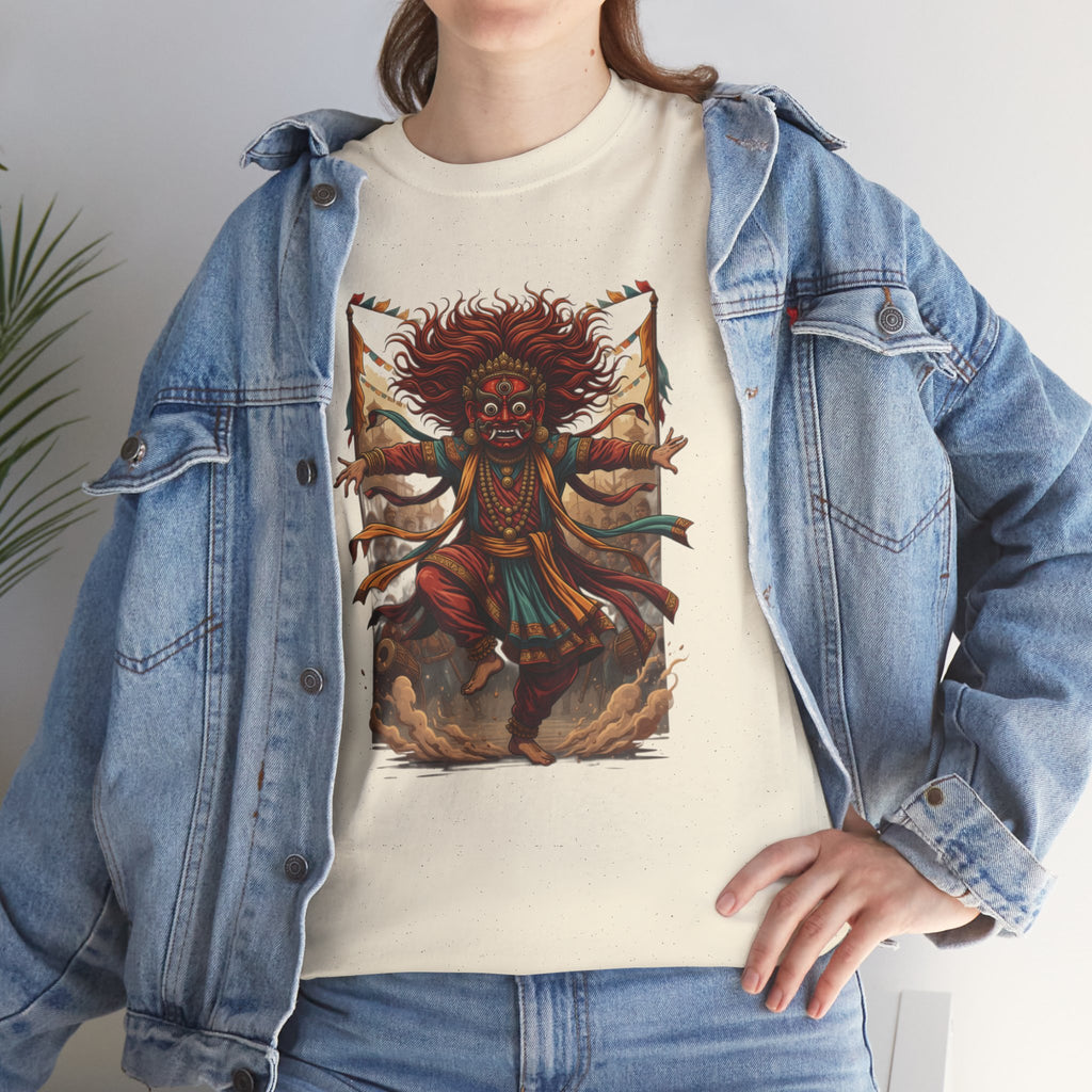 T-Shirt — Tribal Dancer Graphic Tee (Native Spirit Warrior Art)