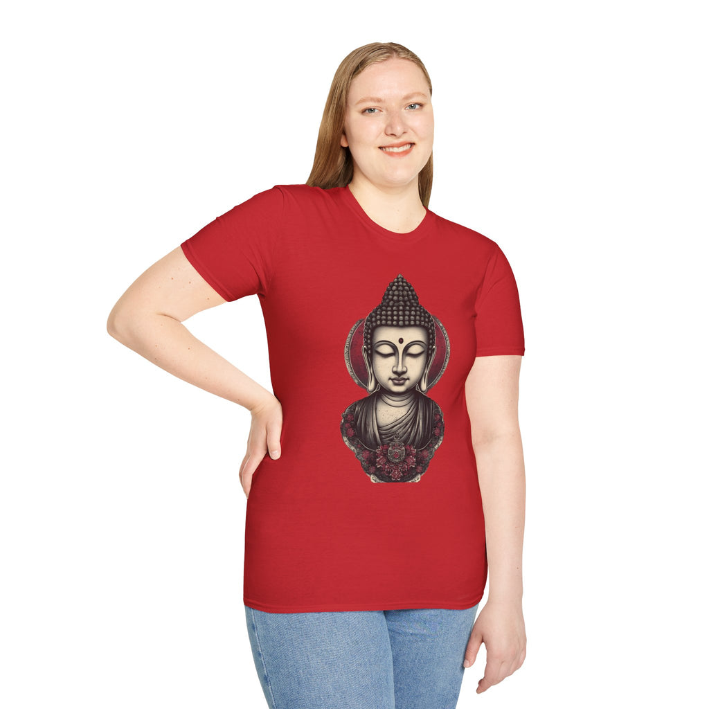 Buddha Portrait T-Shirt — Zen Meditation Graphic Tee