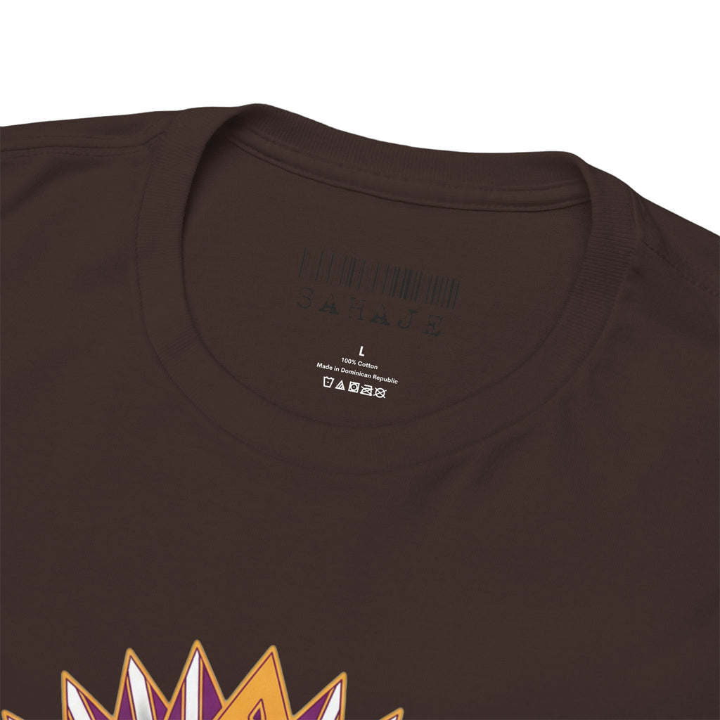 Spiritual Goddess Sun Mandala Tee — Colorful Boho Yoga T‑Shirt