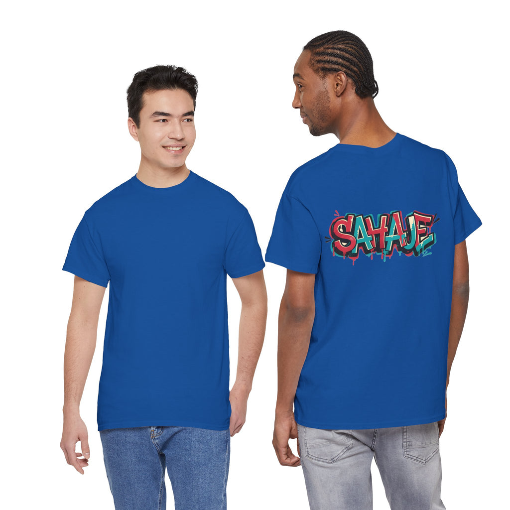 Graffiti "SAVAJE" Tee - Urban Streetwear Graphic T-Shirt