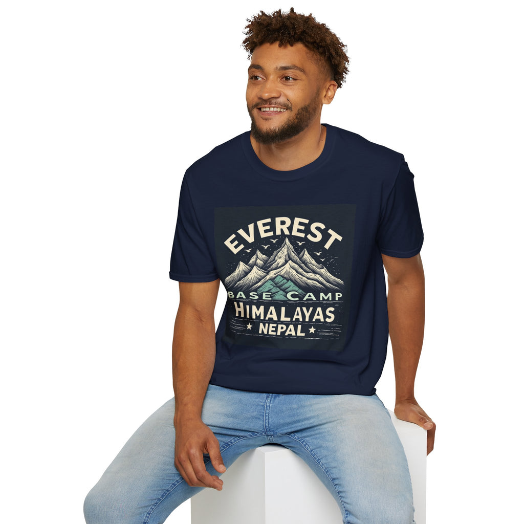 Everest Base Camp T-Shirt – Himalayas Nepal Vintage Mountain Tee