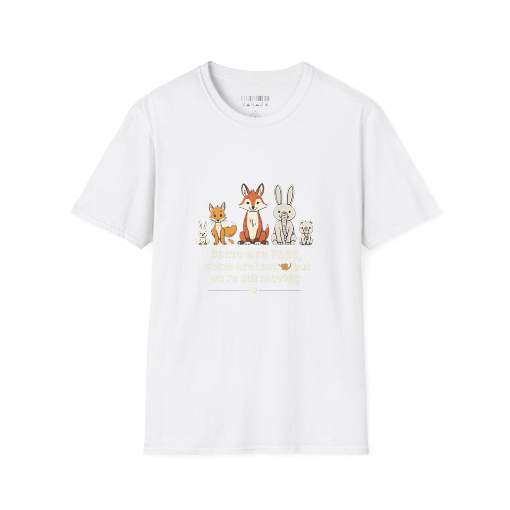 Woodland Friends T-Shirt — Cute Fox, Bunny & Squirrel Graphic