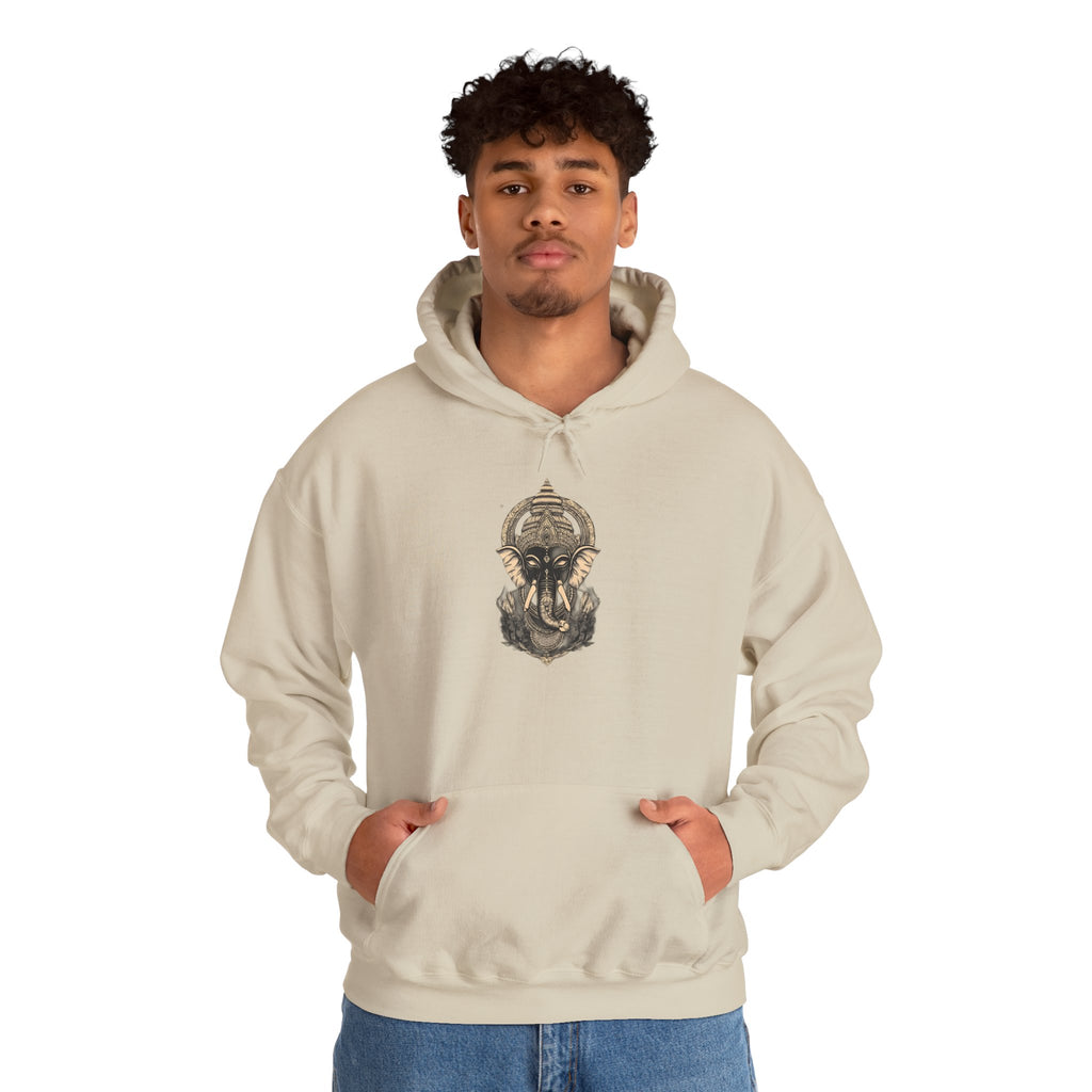 Egyptian Pharaoh Helmet Hoodie — Ancient Warrior Graphic Sweatshirt