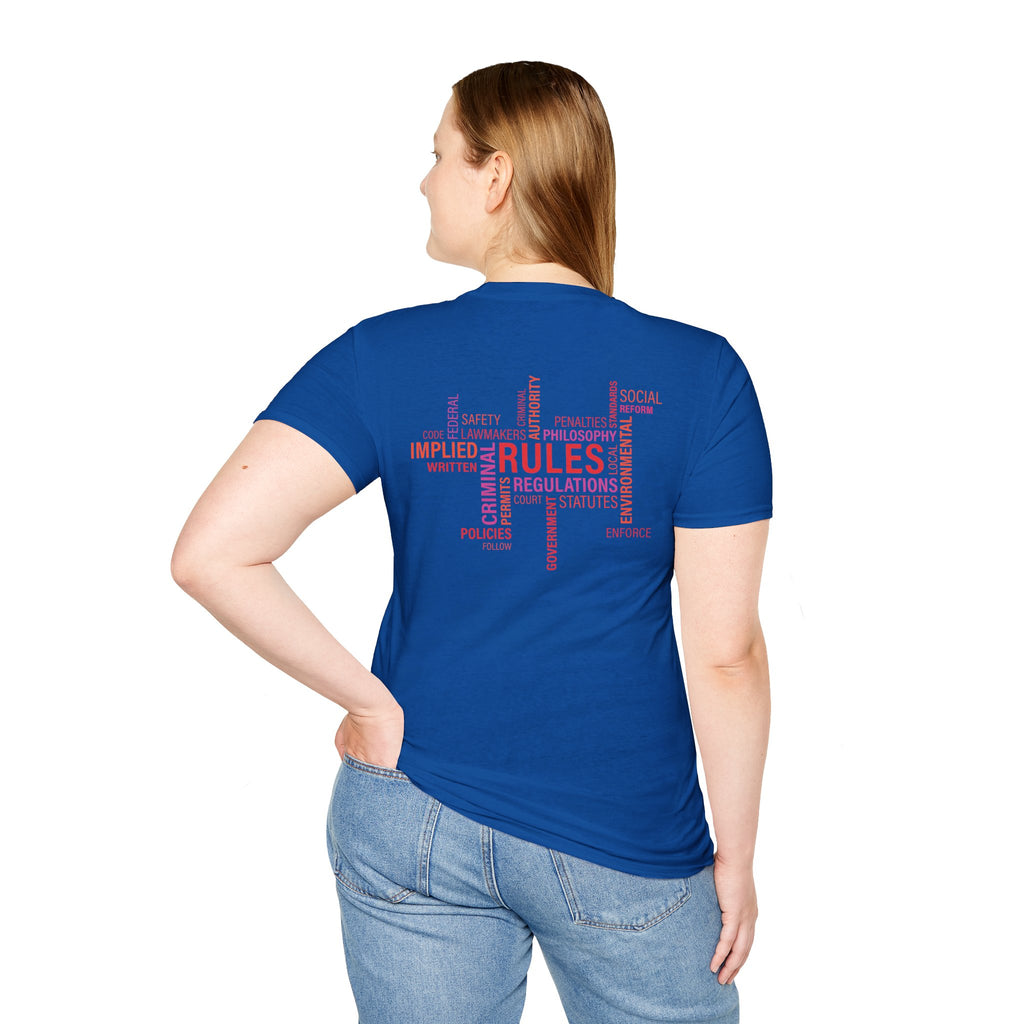 Ice Cream Twist T-Shirt — Colorful Swirl Back Print (Sahaje)