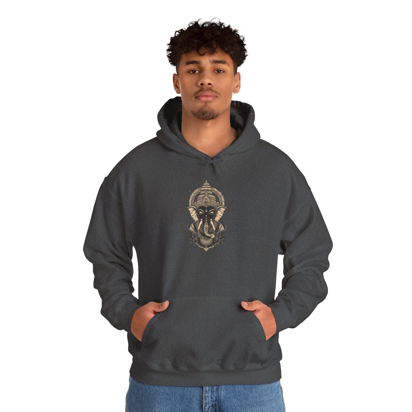 Egyptian Pharaoh Helmet Hoodie — Ancient Warrior Graphic Sweatshirt