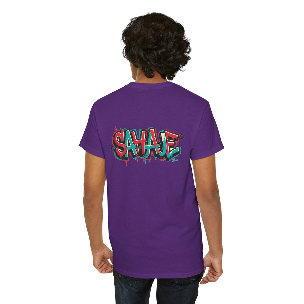 Graffiti "SAVAJE" Tee - Urban Streetwear Graphic T-Shirt