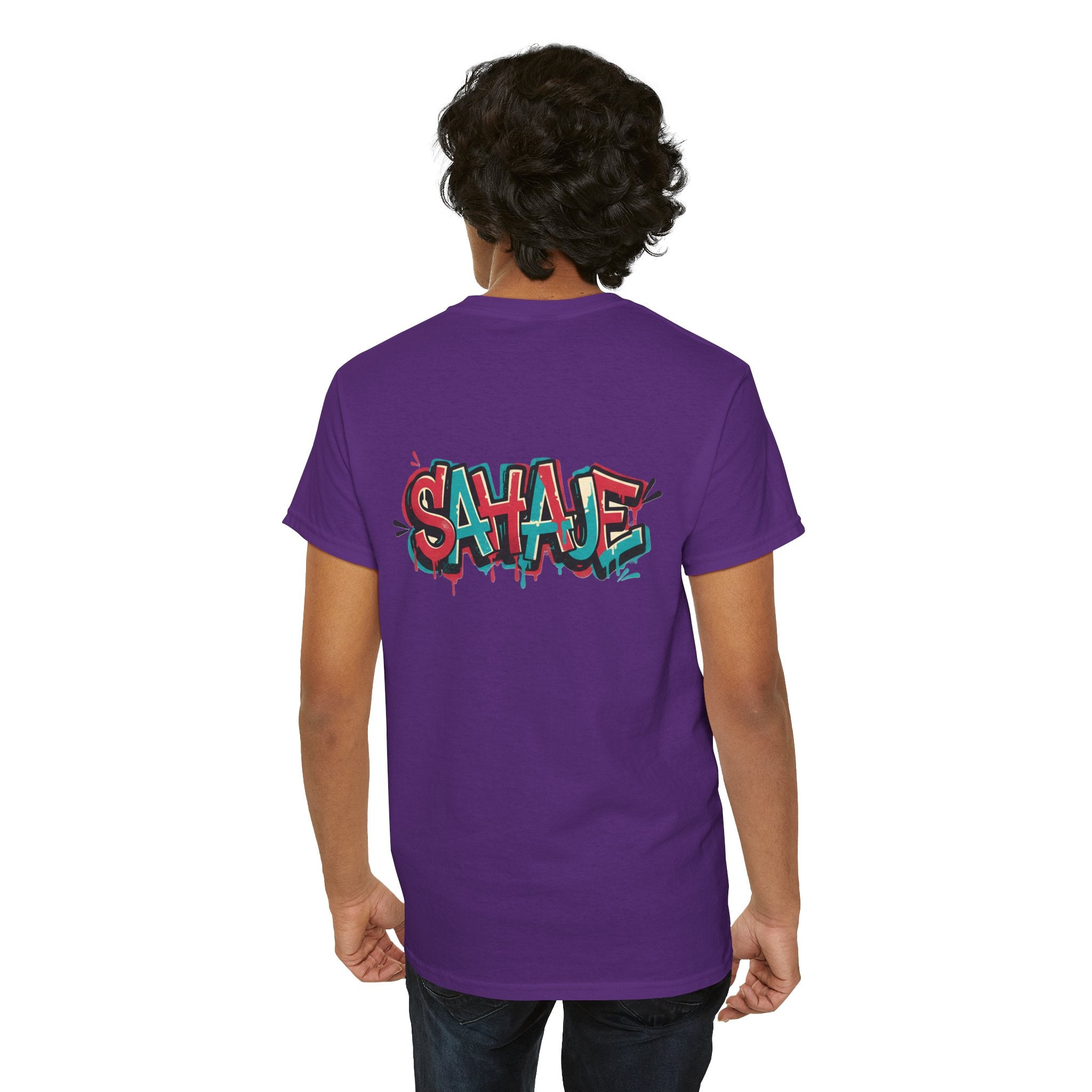 Graffiti "SAVAJE" Tee - Urban Streetwear Graphic T-Shirt