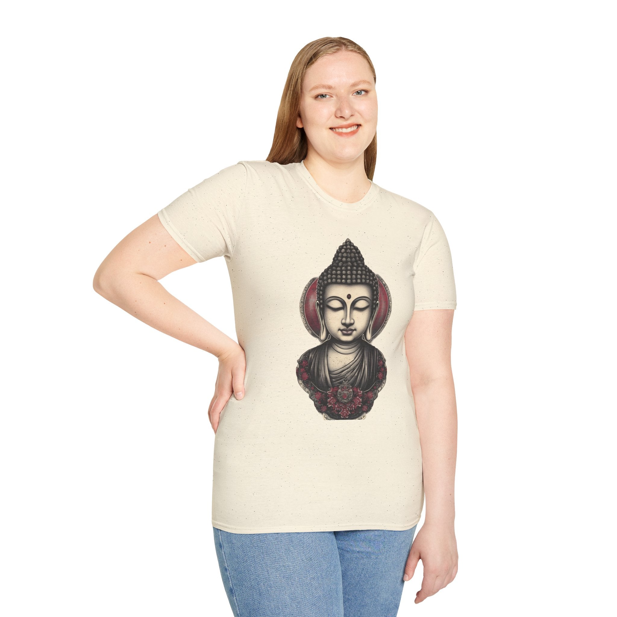 Buddha Portrait T-Shirt — Zen Meditation Graphic Tee