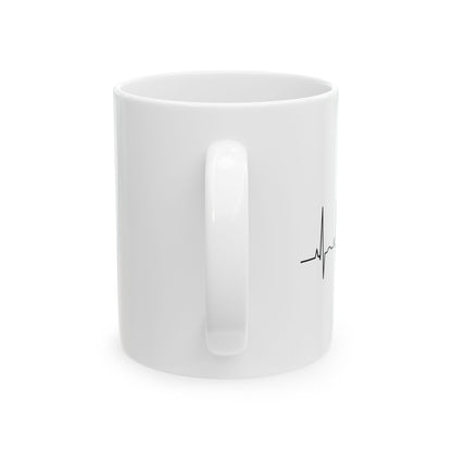 Inspirational Ceramic Mug - Live Laugh Love, Coffee Cup for Home & Office, Gift for Friends, Motivational Drinkware