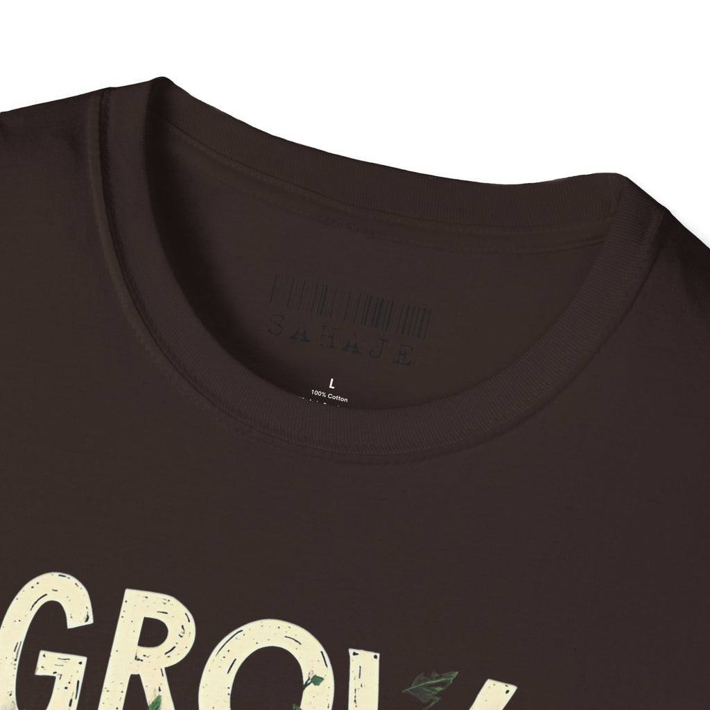 Grow Through What You Go Through T-Shirt — Inspirational Plant Design